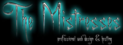 The Mistresses - professional web design & hosting